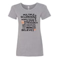 thumbnail image 1 of Inktastic Multiple Sclerosis Ms Awareness Walk Women's T-Shirt, 1 of 5