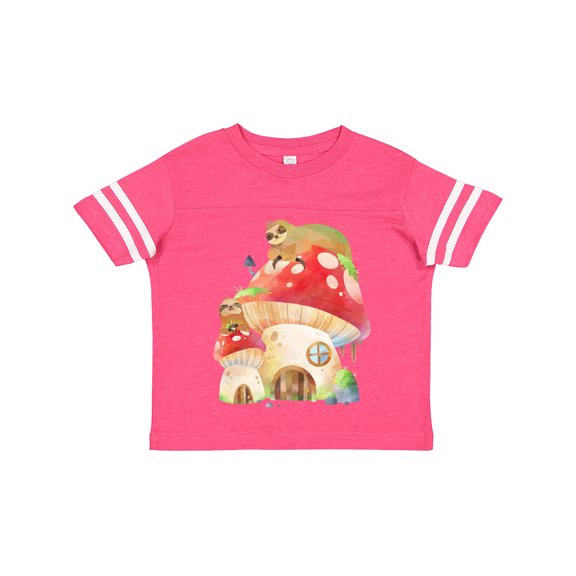 Inktastic Mushroom Cottage Boys or Girls Toddler T-Shirt