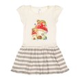 thumbnail image 1 of Inktastic Mushroom Cottage Gift Toddler Girl Dress, 1 of 4