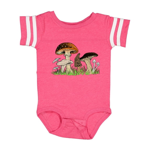 Inktastic Mushroom Hunting for Morel Mushroom Boys or Girls Baby Bodysuit