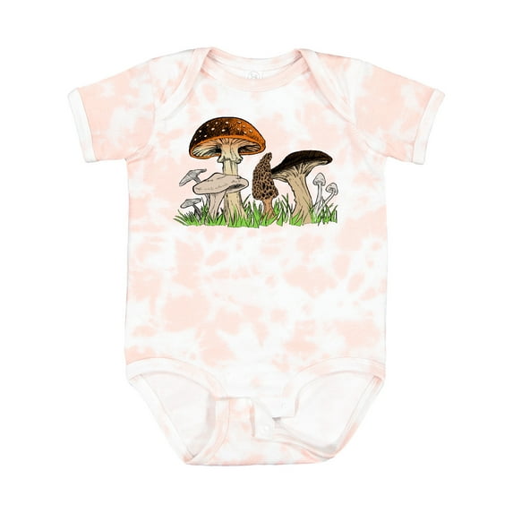 Inktastic Mushroom Hunting for Morel Mushroom Boys or Girls Baby Bodysuit