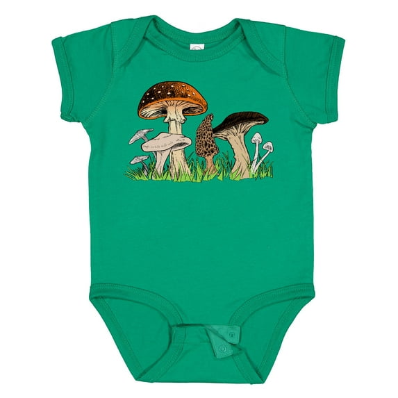 Inktastic Mushroom Hunting for Morel Mushroom Boys or Girls Baby Bodysuit