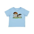 thumbnail image 1 of Inktastic Mushroom Hunting for Morel Mushroom Boys or Girls Baby T-Shirt, 1 of 5