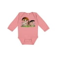 thumbnail image 1 of Inktastic Mushroom Hunting for Morel Mushroom Boys or Girls Long Sleeve Baby Bodysuit, 1 of 5