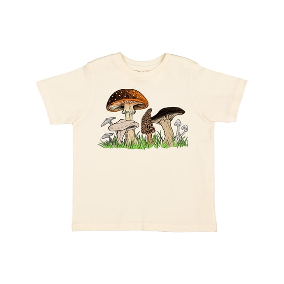 Inktastic Mushroom Hunting for Morel Mushroom Boys or Girls Toddler T-Shirt
