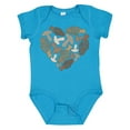 thumbnail image 1 of Inktastic Mushrooms and Morels in a Heart Shape Boys or Girls Baby Bodysuit, 1 of 5