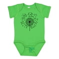 thumbnail image 1 of Inktastic Music Dandelion Musical Boys or Girls Baby Bodysuit, 1 of 5