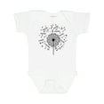 thumbnail image 1 of Inktastic Music Dandelion Musical Boys or Girls Baby Bodysuit, 1 of 5
