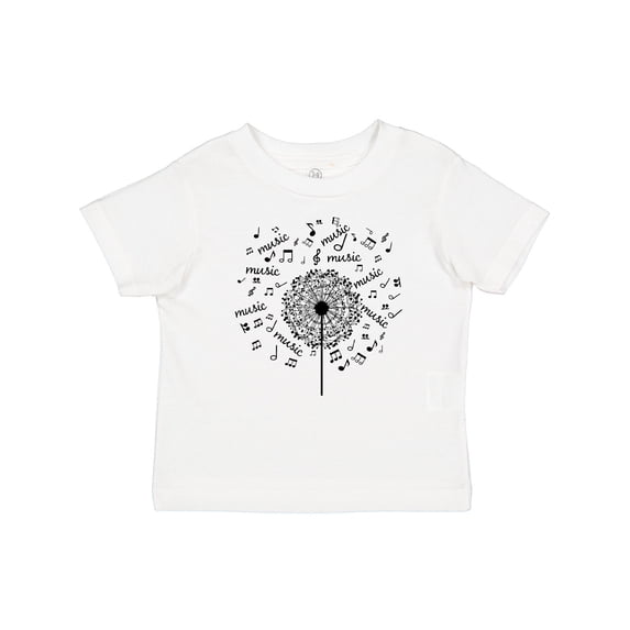 Inktastic Music Dandelion Musical Boys or Girls Baby T-Shirt