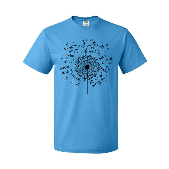Inktastic Music Dandelion Musical Gift T-Shirt