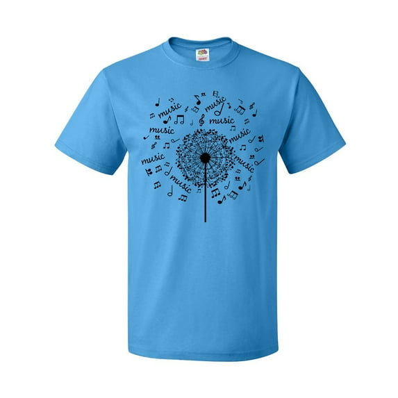 Inktastic Music Dandelion Musical Gift T-Shirt