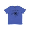 thumbnail image 1 of Inktastic Music Dandelion Musical Gift Youth T-Shirt, 1 of 5