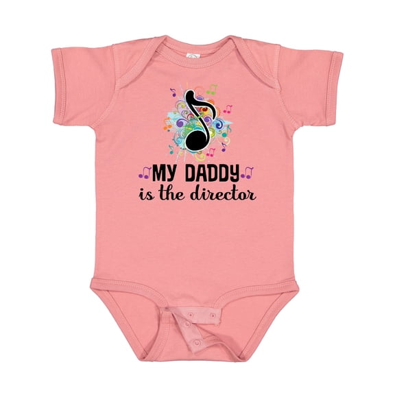 Inktastic Music Director Daddy School Band Boys or Girls Baby Bodysuit