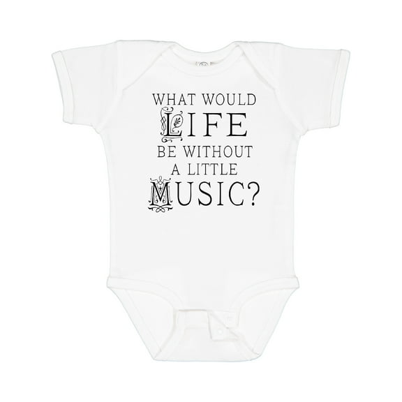 Inktastic Music Lover Musician Quote Boys or Girls Baby Bodysuit