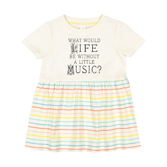 Inktastic Music Lover Musician Quote Girls Baby Dress