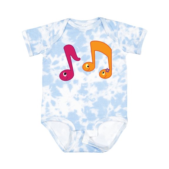 Inktastic Music Notes Band Choir Musician Boys or Girls Baby Bodysuit