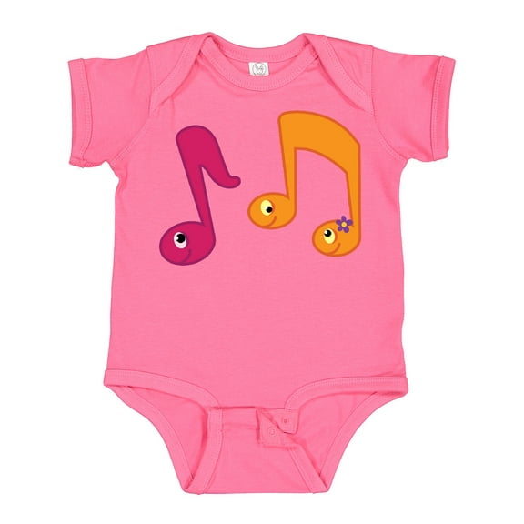 Inktastic Music Notes Band Choir Musician Boys or Girls Baby Bodysuit