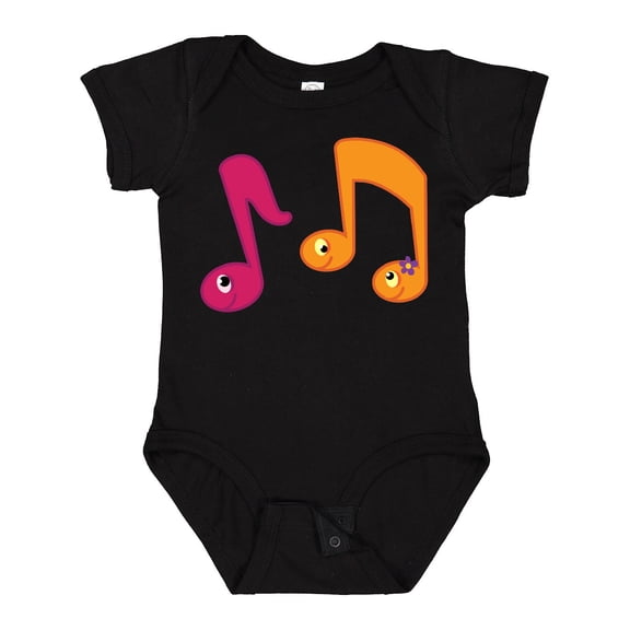 Inktastic Music Notes Band Choir Musician Boys or Girls Baby Bodysuit