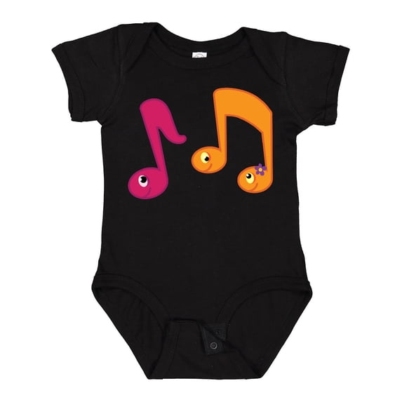 Inktastic Music Notes Band Choir Musician Boys or Girls Baby Bodysuit