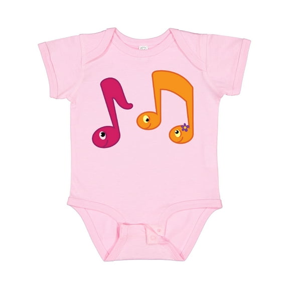 Inktastic Music Notes Band Choir Musician Boys or Girls Baby Bodysuit