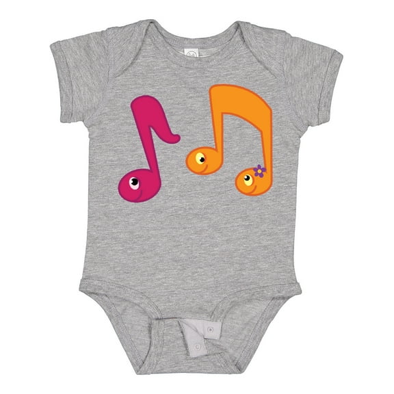 Inktastic Music Notes Band Choir Musician Boys or Girls Baby Bodysuit
