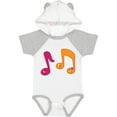 thumbnail image 1 of Inktastic Music Notes Band Choir Musician Boys or Girls Baby Bodysuit, 1 of 5