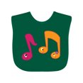 thumbnail image 1 of Inktastic Music Notes Band Choir Musician Gift Boys or Girls Baby Bib, 1 of 4