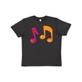 thumbnail image 1 of Inktastic Music Notes Band Choir Musician Gift Youth T-Shirt, 1 of 5