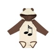thumbnail image 1 of Inktastic Music Notes for the Music Lover Boys or Girls Long Sleeve Baby Bodysuit, 1 of 5