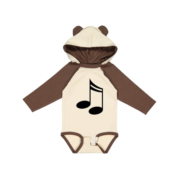 Inktastic Music Notes for the Music Lover Boys or Girls Long Sleeve Baby Bodysuit