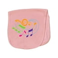 thumbnail image 1 of Inktastic Music Notes Musical Baby Burp Cloth, 1 of 3