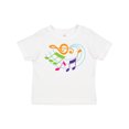 thumbnail image 1 of Inktastic Music Notes Musical Boys or Girls Toddler T-Shirt, 1 of 5