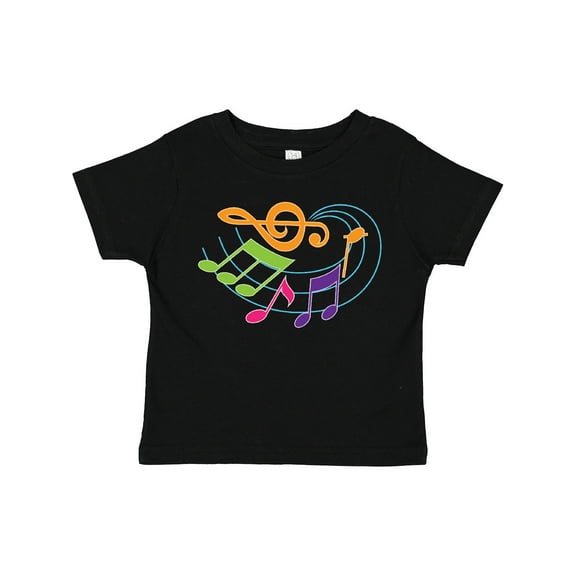 Inktastic Music Notes Musical Boys or Girls Toddler T-Shirt