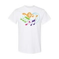 thumbnail image 1 of Inktastic Music Notes Musical T-Shirt, 1 of 5