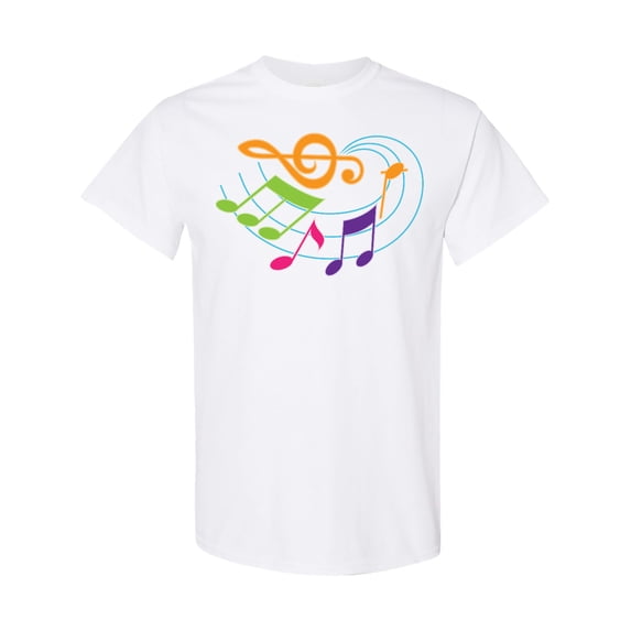 Inktastic Music Notes Musical T-Shirt