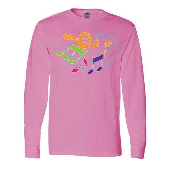 Inktastic Music Notes Musical Long Sleeve T-Shirt