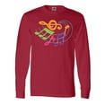 thumbnail image 1 of Inktastic Music Notes Musical Long Sleeve T-Shirt, 1 of 5