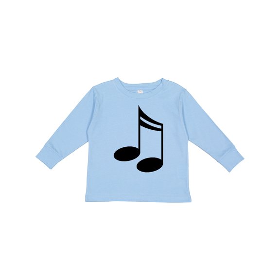 Inktastic Music Notes Musician Boys or Girls Long Sleeve Toddler T-Shirt