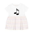thumbnail image 1 of Inktastic Music Notes for the Music Lover Girls Baby Dress, 1 of 5