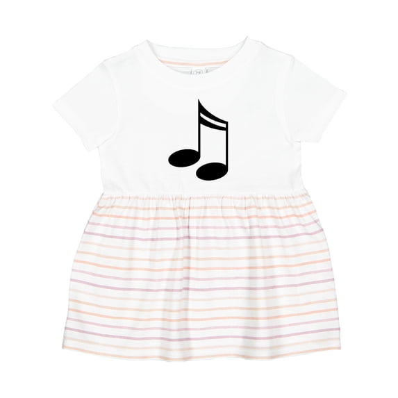 Inktastic Music Notes for the Music Lover Girls Baby Dress