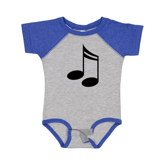 Inktastic Music Notes for the Music Lover Boys or Girls Baby Bodysuit