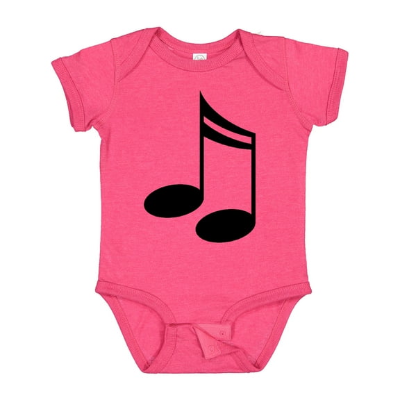 Inktastic Music Notes for the Music Lover Boys or Girls Baby Bodysuit