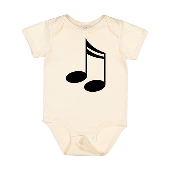 Inktastic Music Notes for the Music Lover Boys or Girls Baby Bodysuit