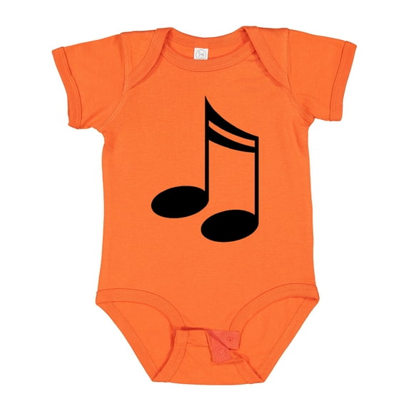 Inktastic Music Notes for the Music Lover Boys or Girls Baby Bodysuit