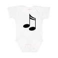 thumbnail image 1 of Inktastic Music Notes for the Music Lover Boys or Girls Baby Bodysuit, 1 of 5