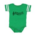 thumbnail image 1 of Inktastic Music Staff Musical Boys or Girls Baby Bodysuit, 1 of 5
