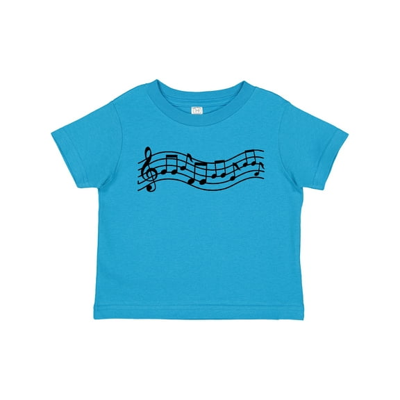 Inktastic Music Staff Musical Gift Boys or Girls Toddler T-Shirt