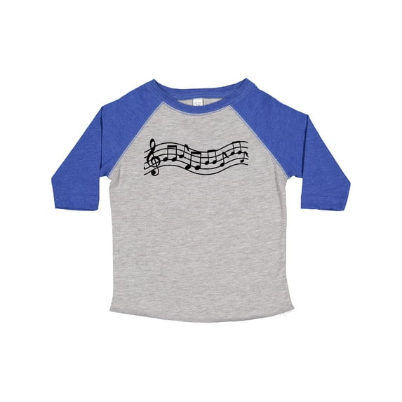 Inktastic Music Staff Musical Gift Boys or Girls Toddler T-Shirt
