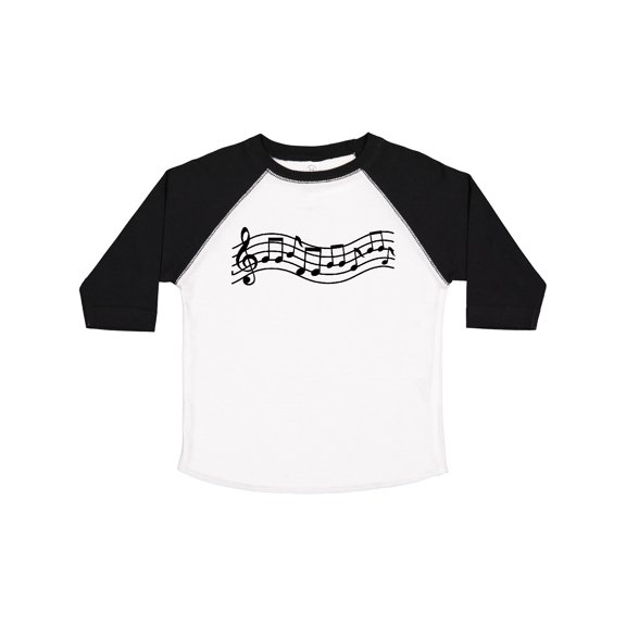 Inktastic Music Staff Musical Gift Boys or Girls Toddler T-Shirt