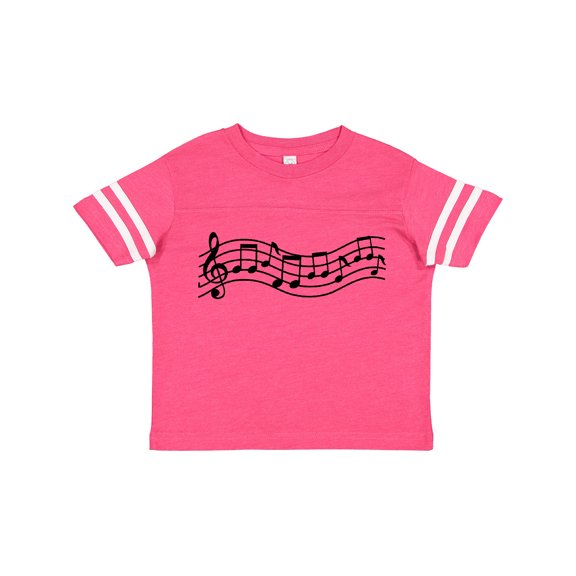 Inktastic Music Staff Musical Gift Boys or Girls Toddler T-Shirt